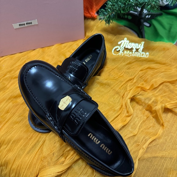 🔥Women's miumiu Lefu shoes black 🔥 - Picture 6 of 6